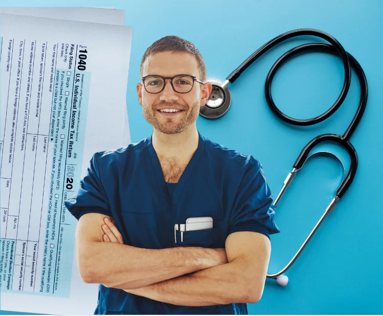 doctor smiling