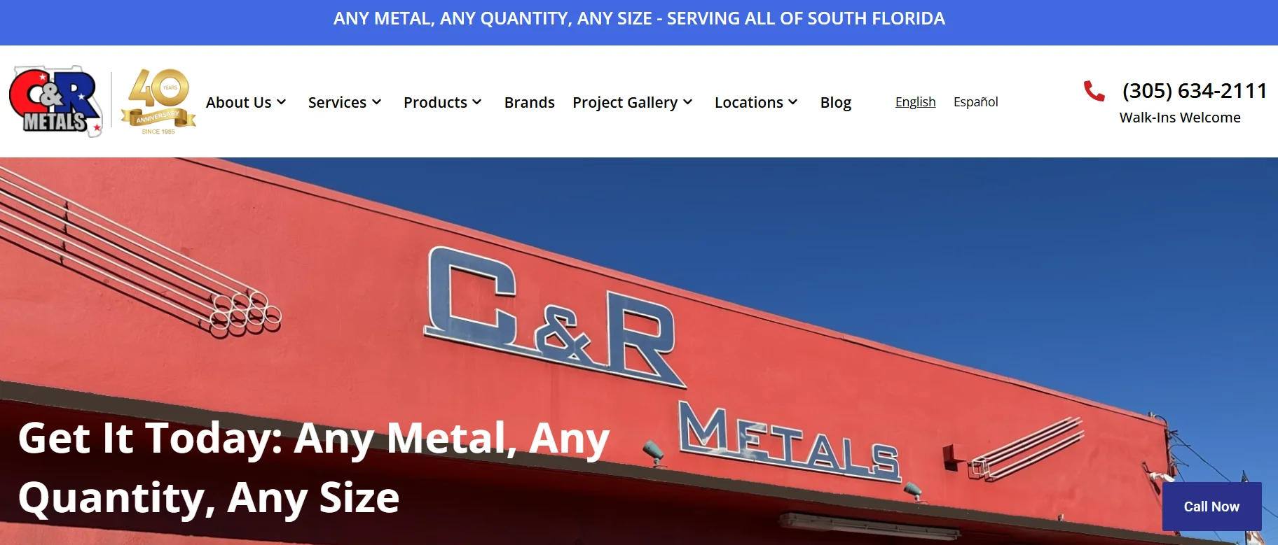 C & R Metals Case
