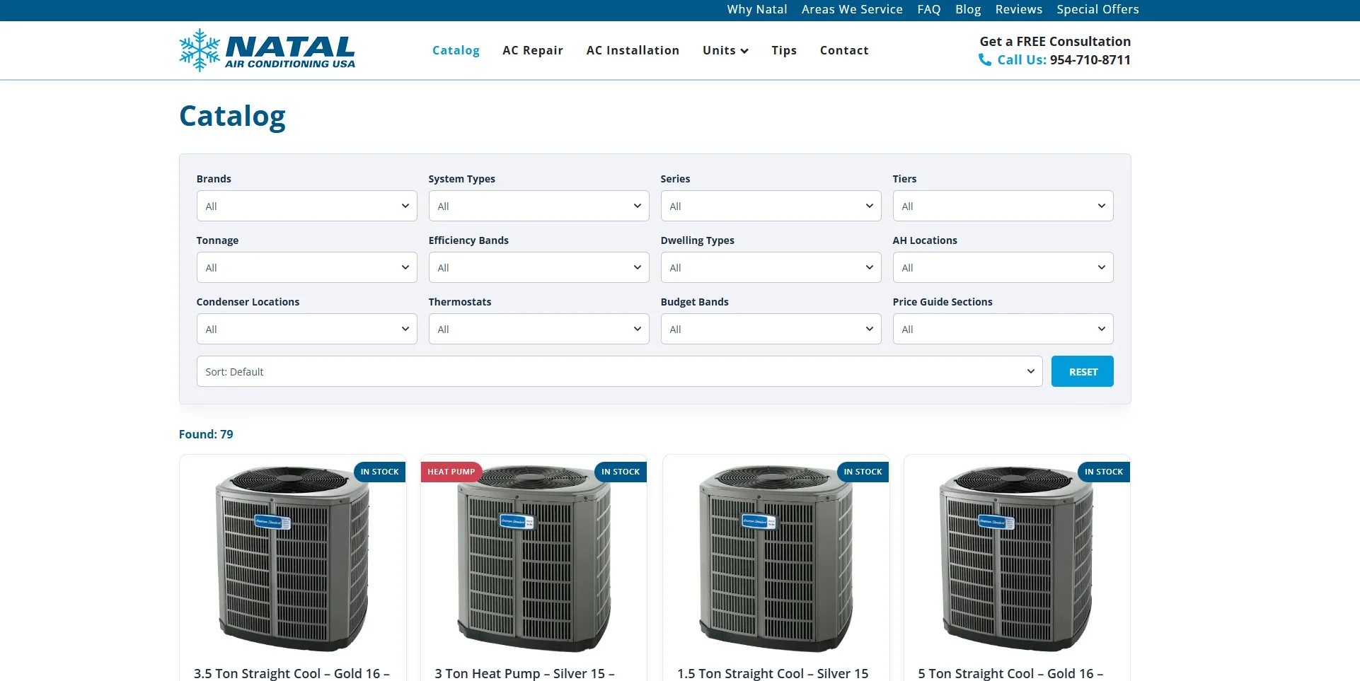 Natal Air Catalog