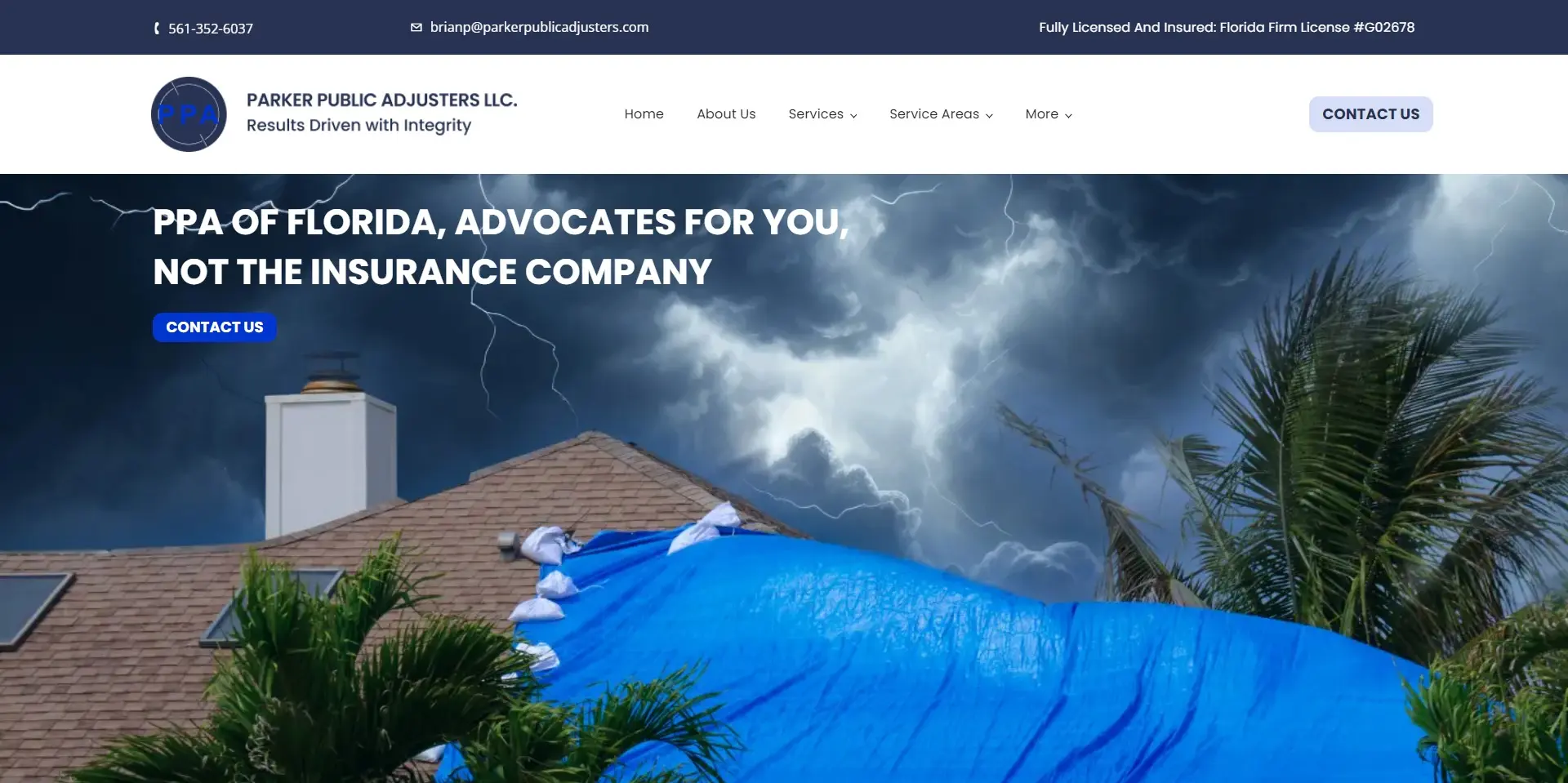 Parker Public Adjusters Website