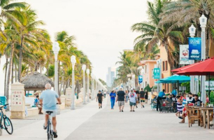 Hollywood Beach Boardwalk