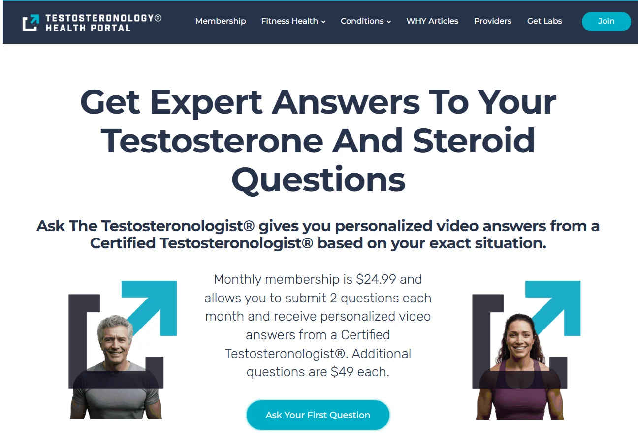 Testosteronology Health Portal