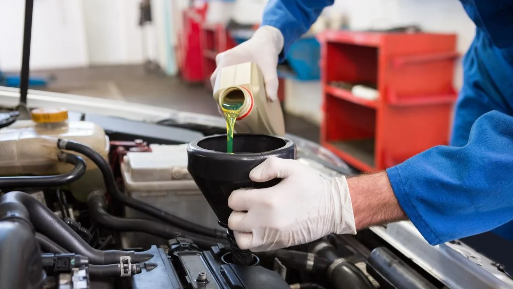 Transmission fluid service