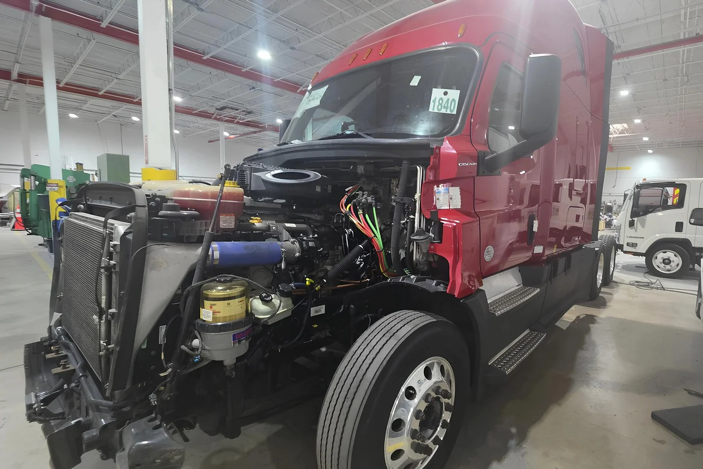 Southeast Truck Specialist Truck Damage In Shop