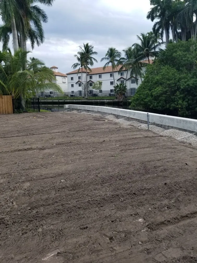Seawall Installation