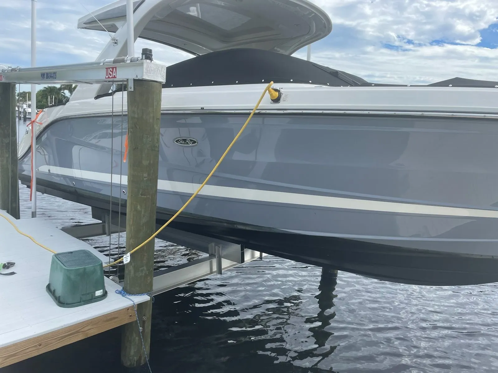 Boat Lift Installation