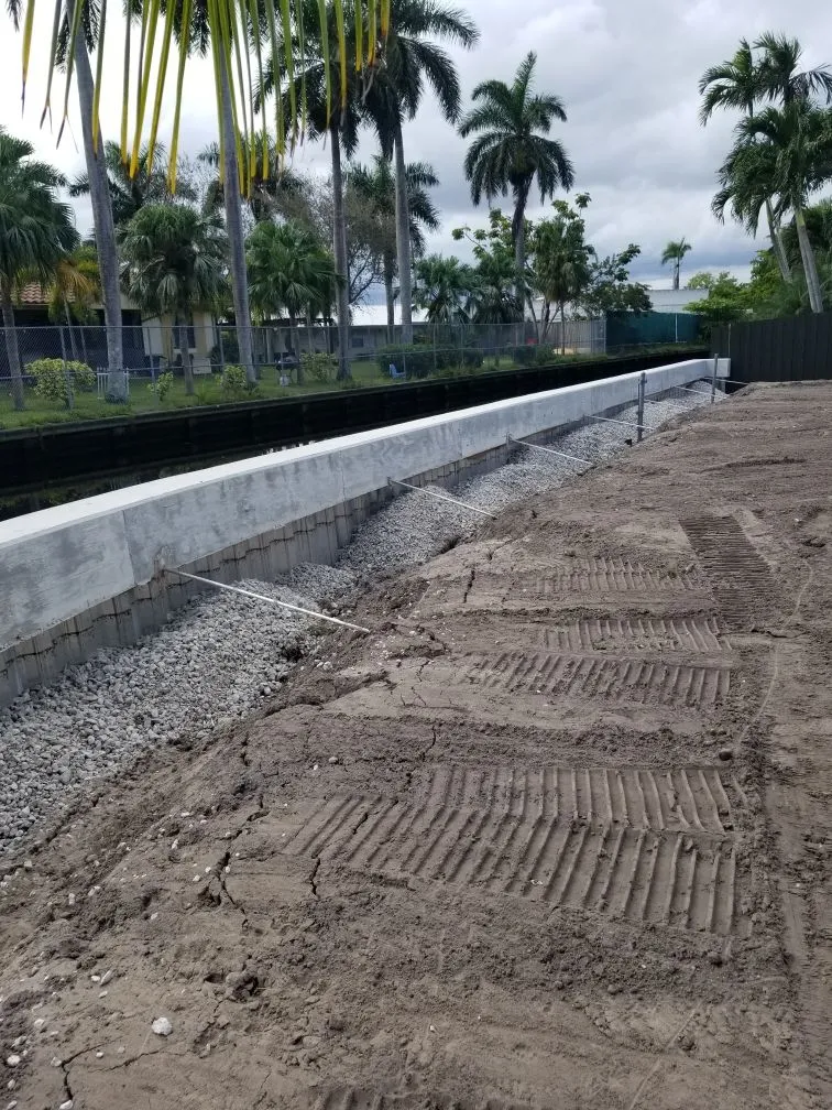Seawall Installation