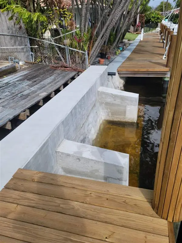 Composite Dock and Pilings