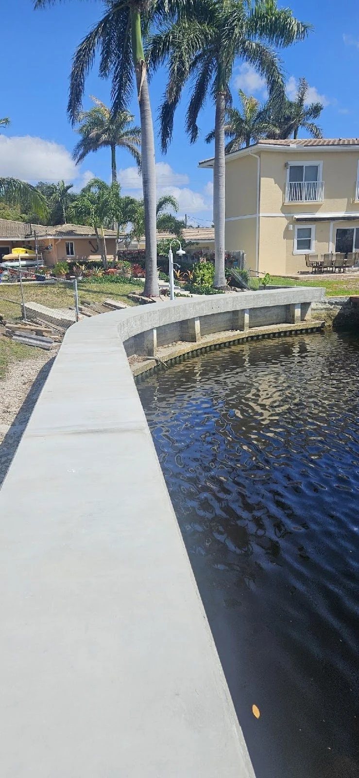 Seawall Installation: Pompano Beach