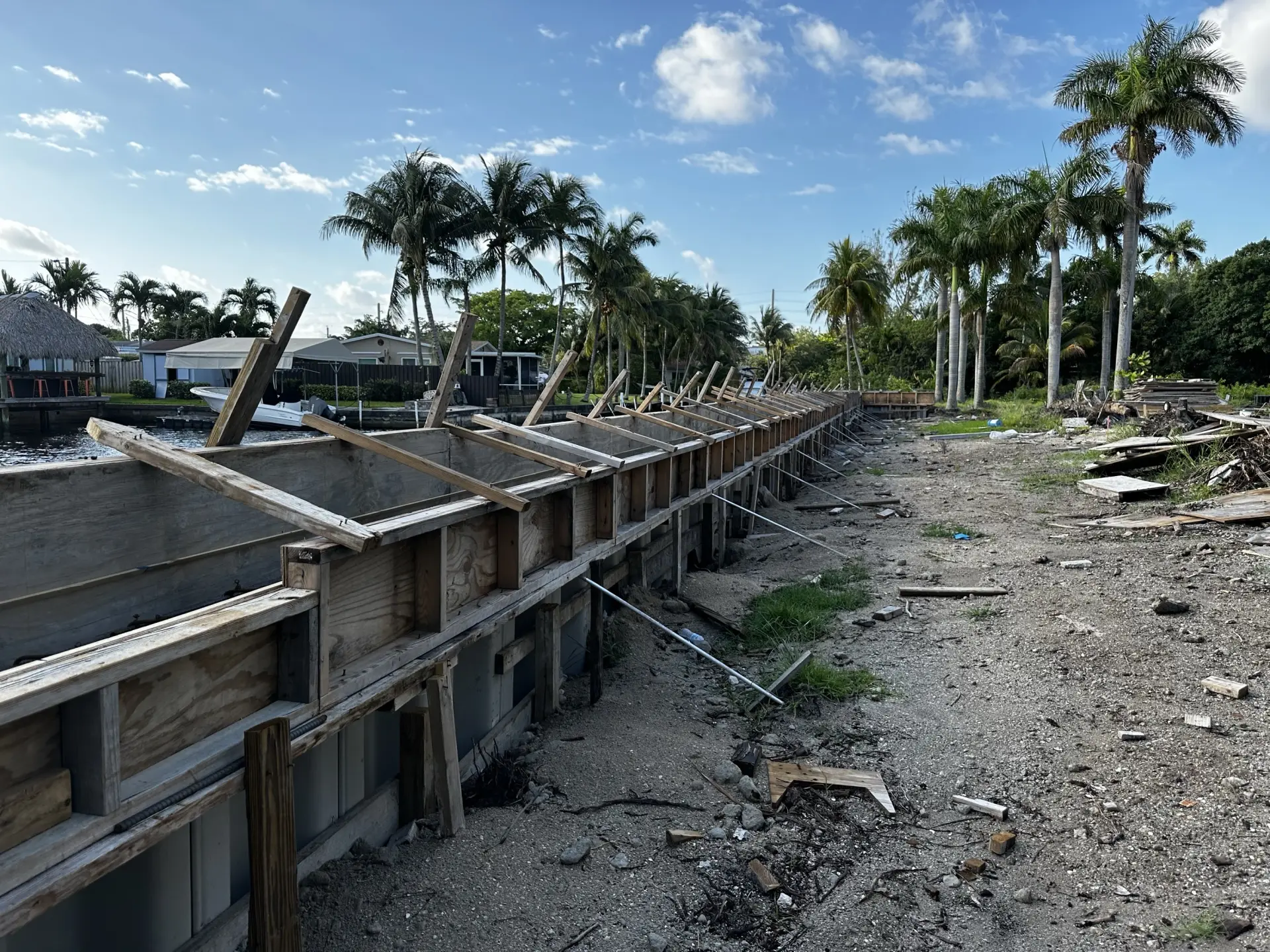 South Florida Dock And Seawall Project Picture